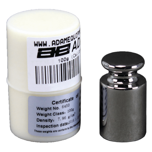 Adam Equipment OIML F1 100g Calibration Weight for Highland HCB 123/153 Balances and PMB Moisture Analysers, Stainless Steel, Single - 700100007 - Click Image to Close